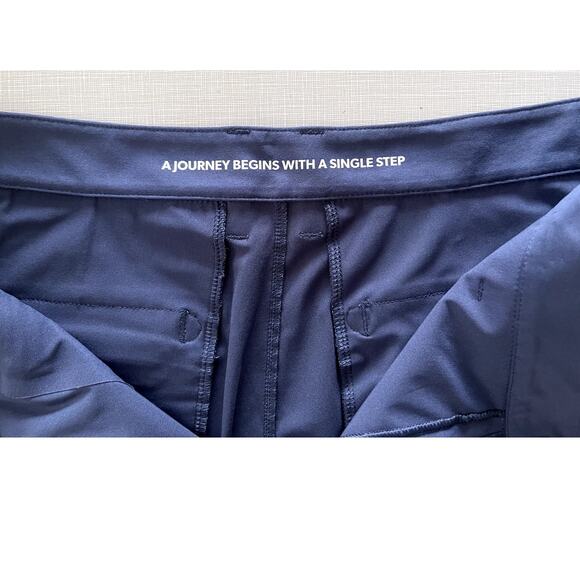 Rhone Sz 33 Commuter Slim Pant Navy Stretch Golf Office Comfort Breathable - Picture 9 of 16